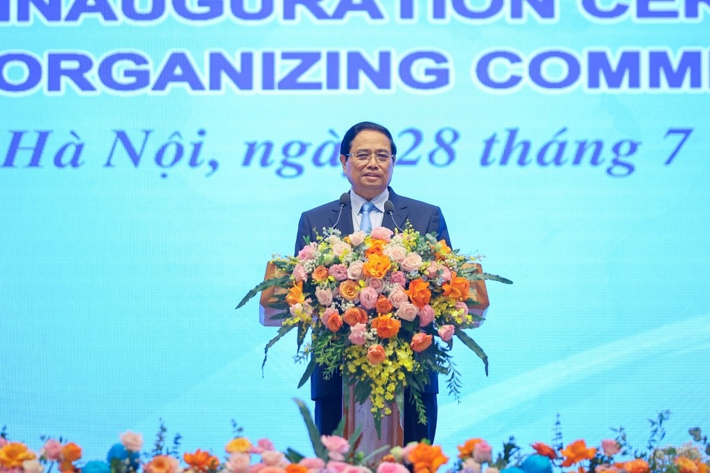 Thủ tướng nhấn mạnh, Việt Nam quyết tâm tổ chức Năm APEC 2027 hướng tới thành công cả về mặt đa phương và song phương - Ảnh: VGP/Nhật Bắc