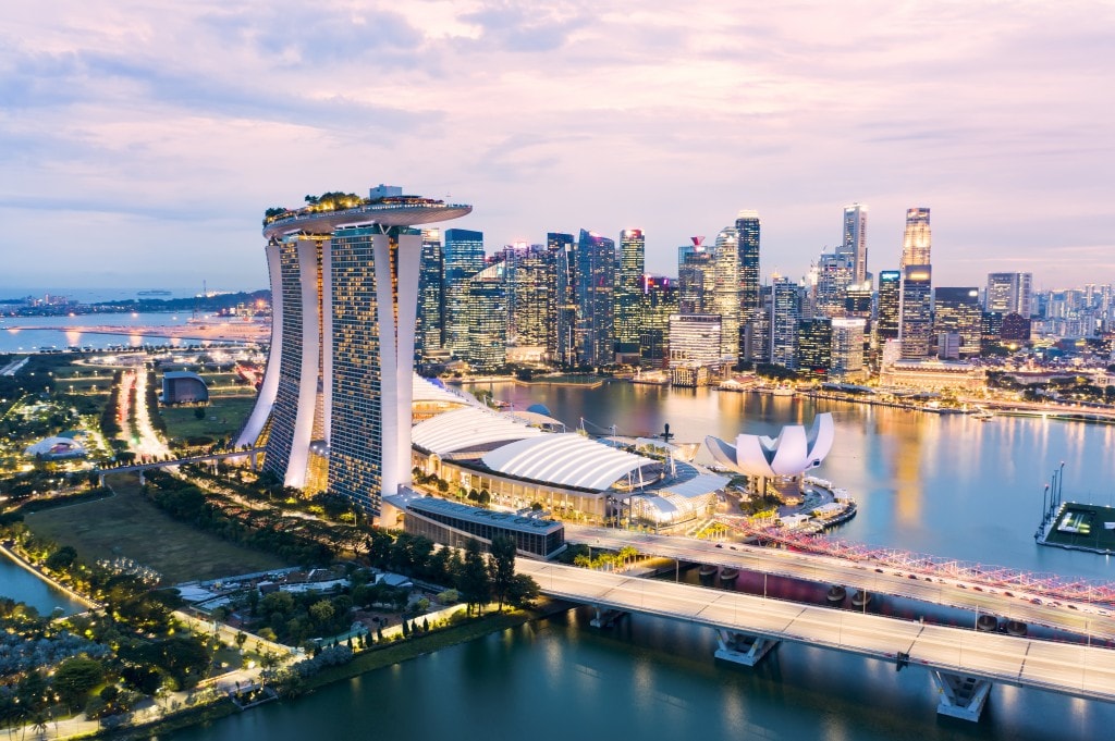 Sự trỗi dậy của Singapore, một con rồng châu Á khác cũng từ việc cải thiện, xây dựng hạ tầng quốc gia. Ảnh: istock
