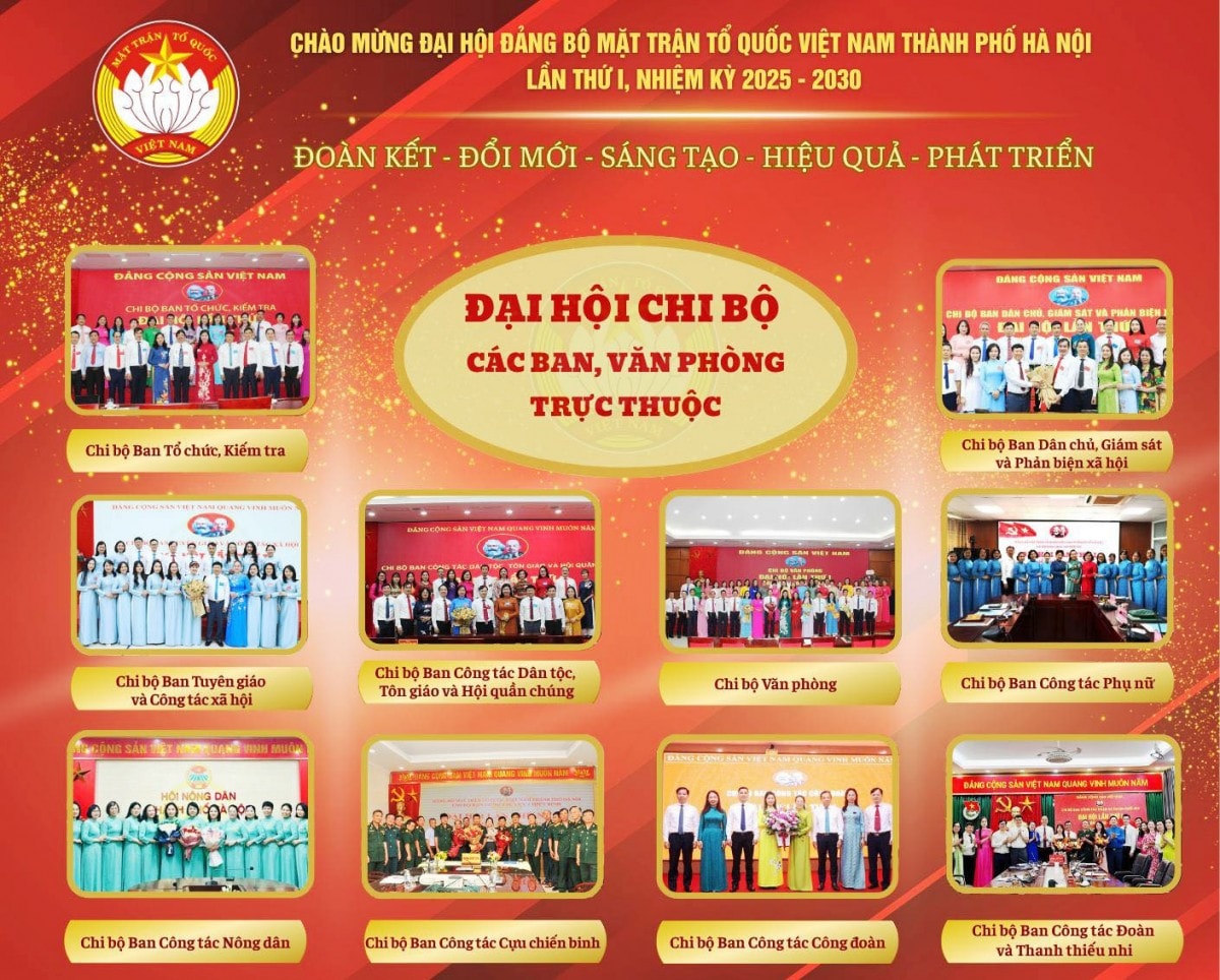 Sẵn sàng cho Đại hội Đảng bộ MTTQ Việt Nam thành phố Hà Nội lần thứ I, nhiệm kỳ 2025 - 2030