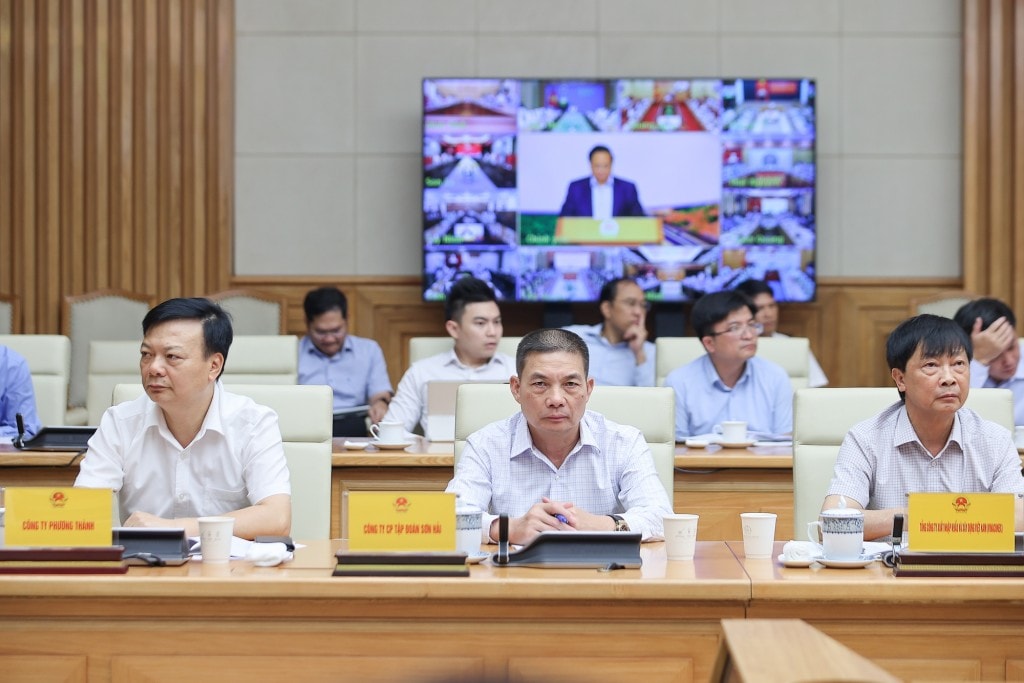 Đại diện các bộ, ngành, địa phương, doanh nghiệp dự hội nghị - Ảnh: VGP/Nhật Bắc