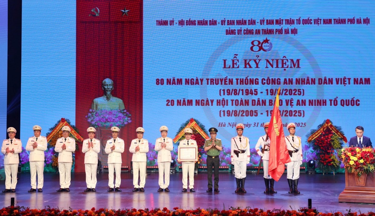 Công an Thủ đô phát huy truyền thống, vững vàng bước tiến vào kỷ nguyên mới