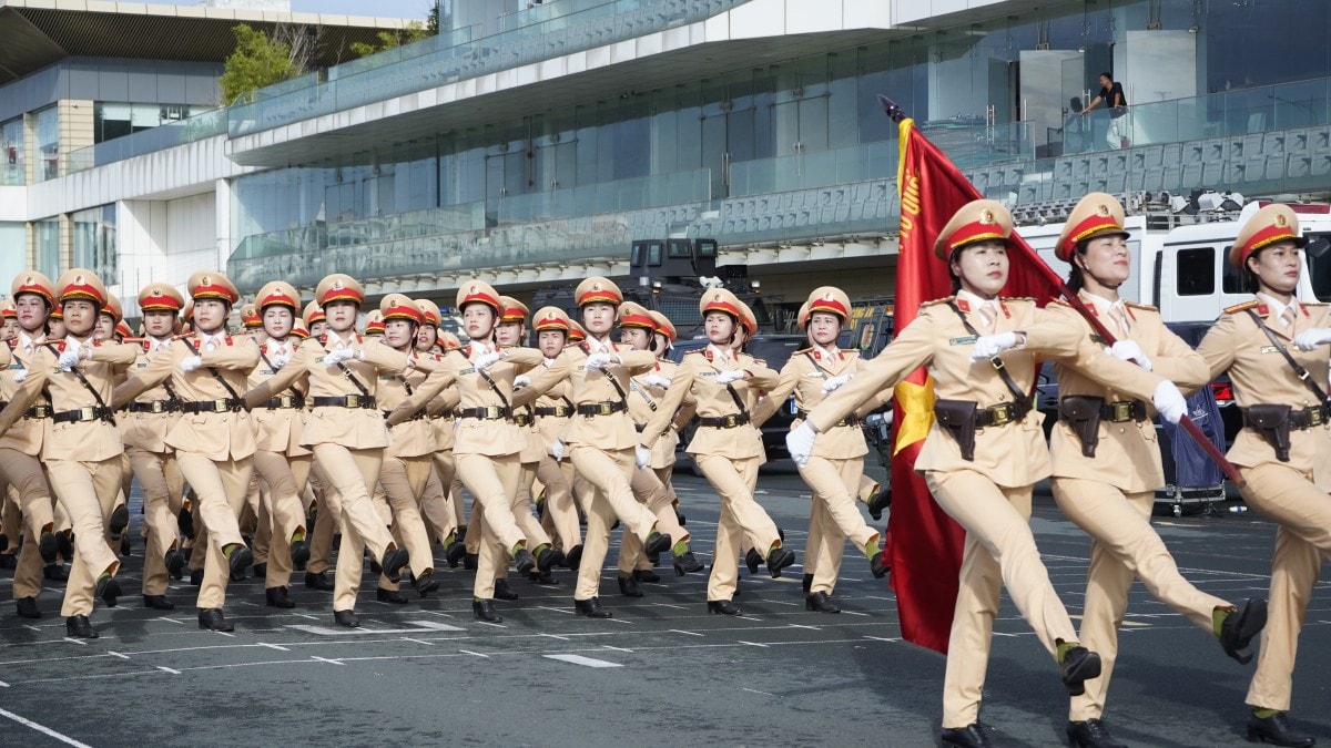 Công an Hà Nội hợp luyện