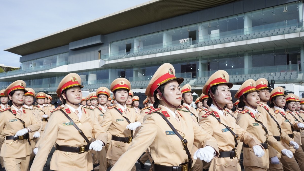 Công an Hà Nội hợp luyện