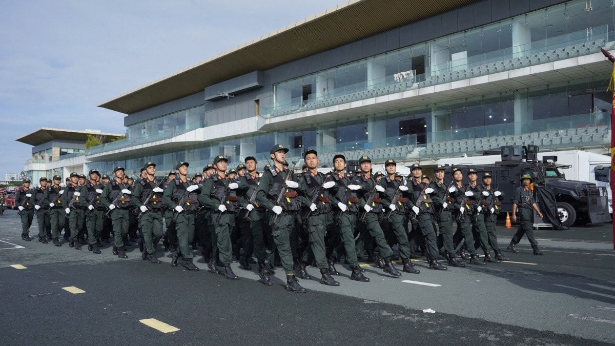 Công an Hà Nội hợp luyện