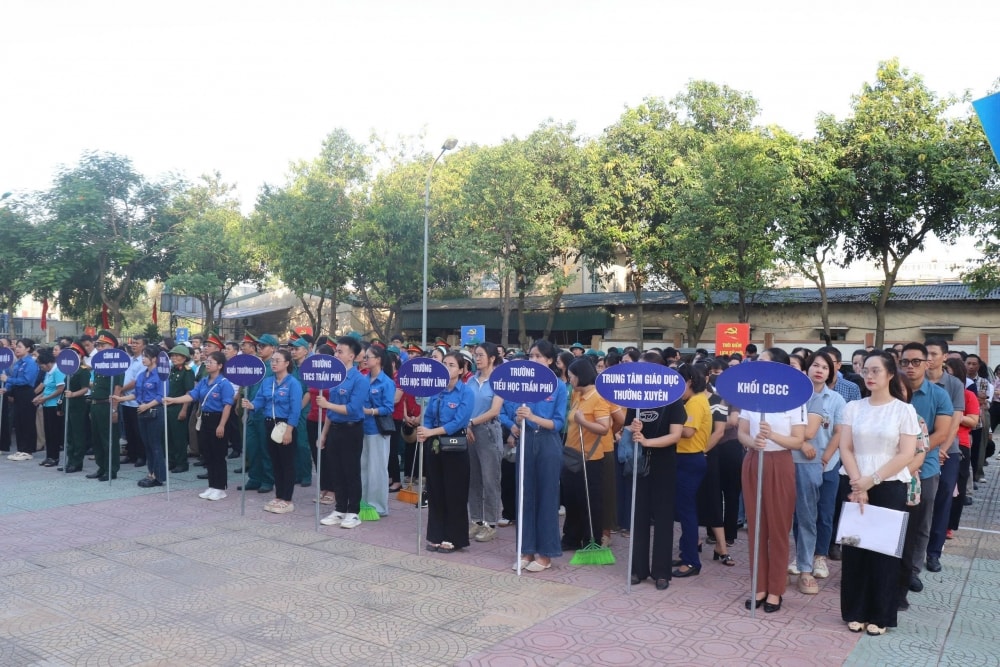 Phường Lĩnh Nam: Lễ ra quân là điểm khởi đầu cho phong trào hành động lâu dài