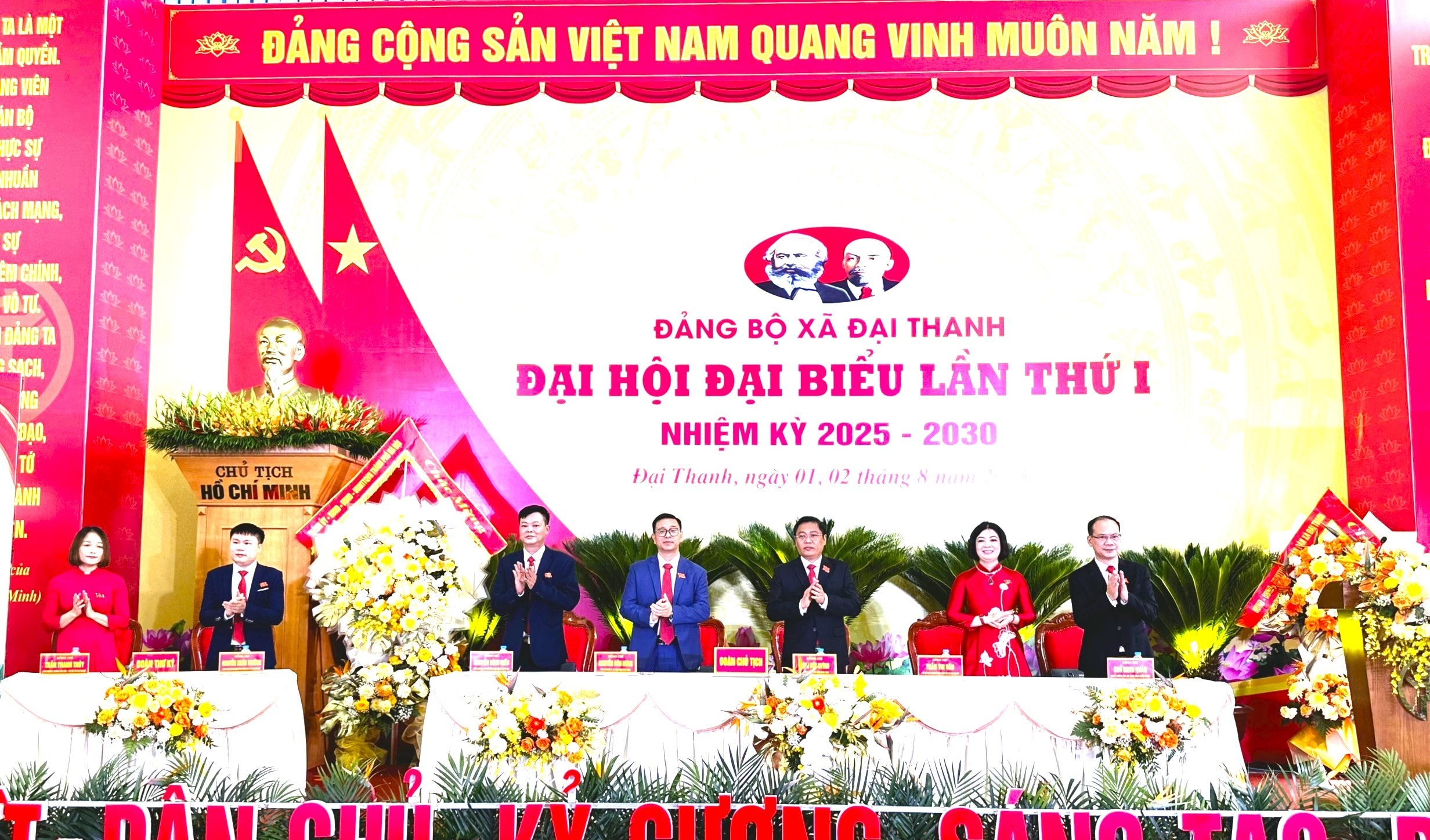 Đại hội đại biểu Đảng bộ xã Đại Thanh lần thứ I: Khơi dậy khát vọng phát triển mạnh mẽ và bền vững