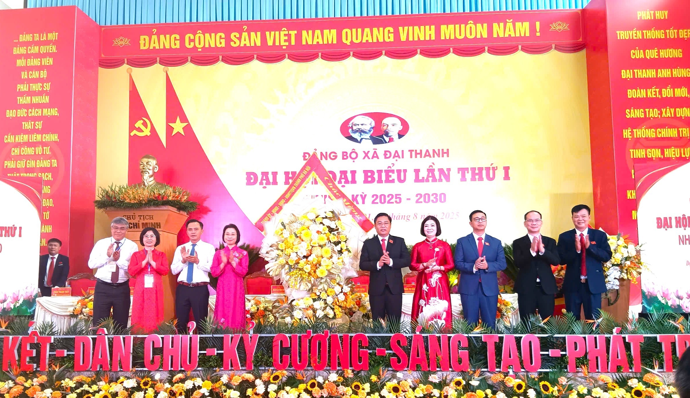 Đại hội đại biểu Đảng bộ xã Đại Thanh lần thứ I: Khơi dậy khát vọng phát triển mạnh mẽ và bền vững