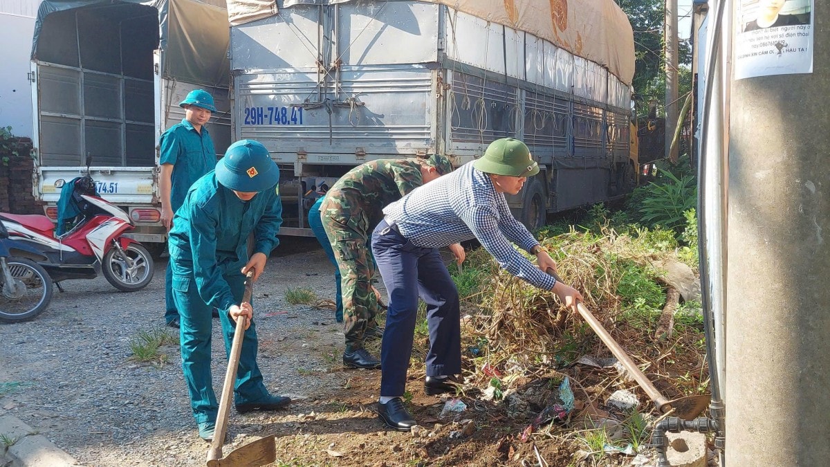 Sáng nay (2/8): Hà Nội đồng loạt ra quân tổng vệ sinh môi trường tại 126 xã, phường
