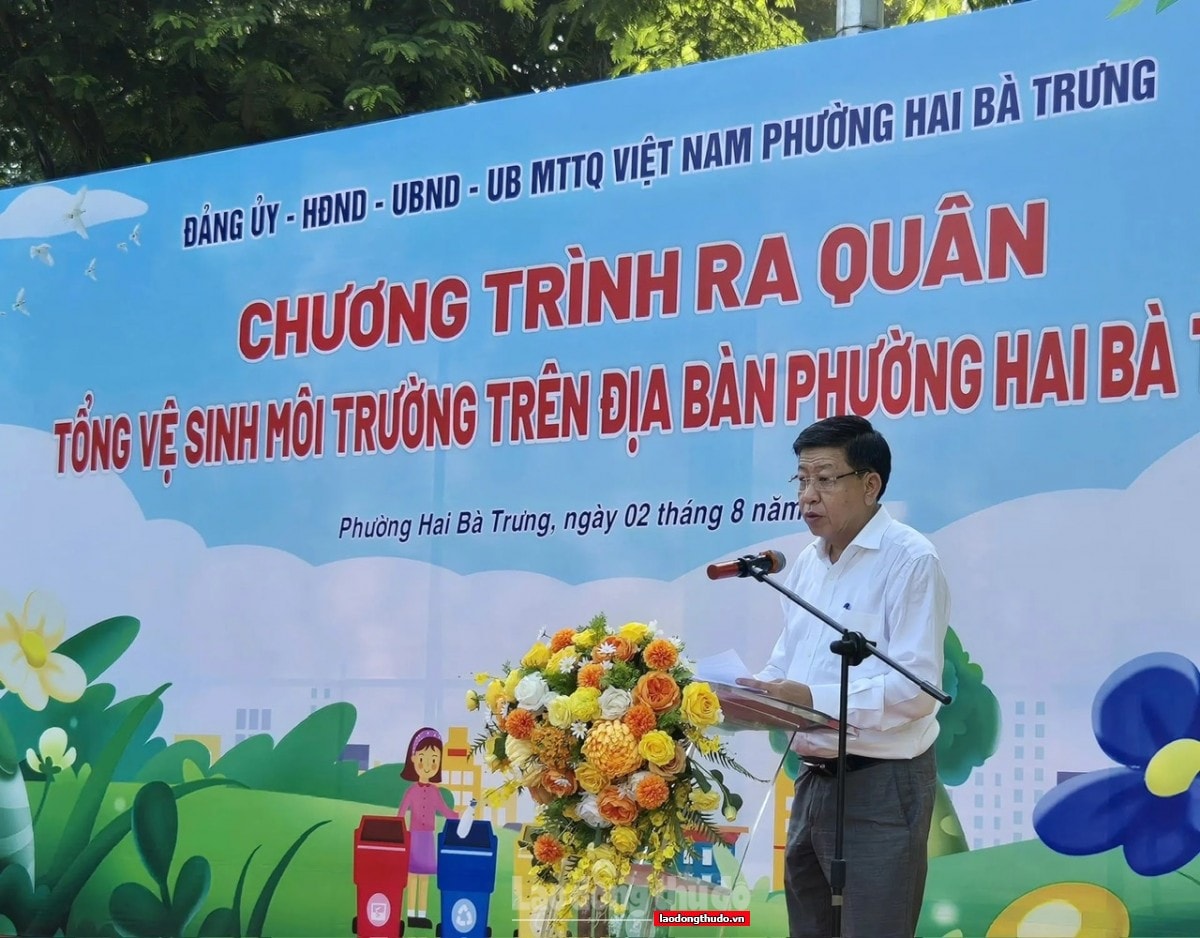 Sáng nay (2/8): Hà Nội đồng loạt ra quân tổng vệ sinh môi trường tại 126 xã, phường
