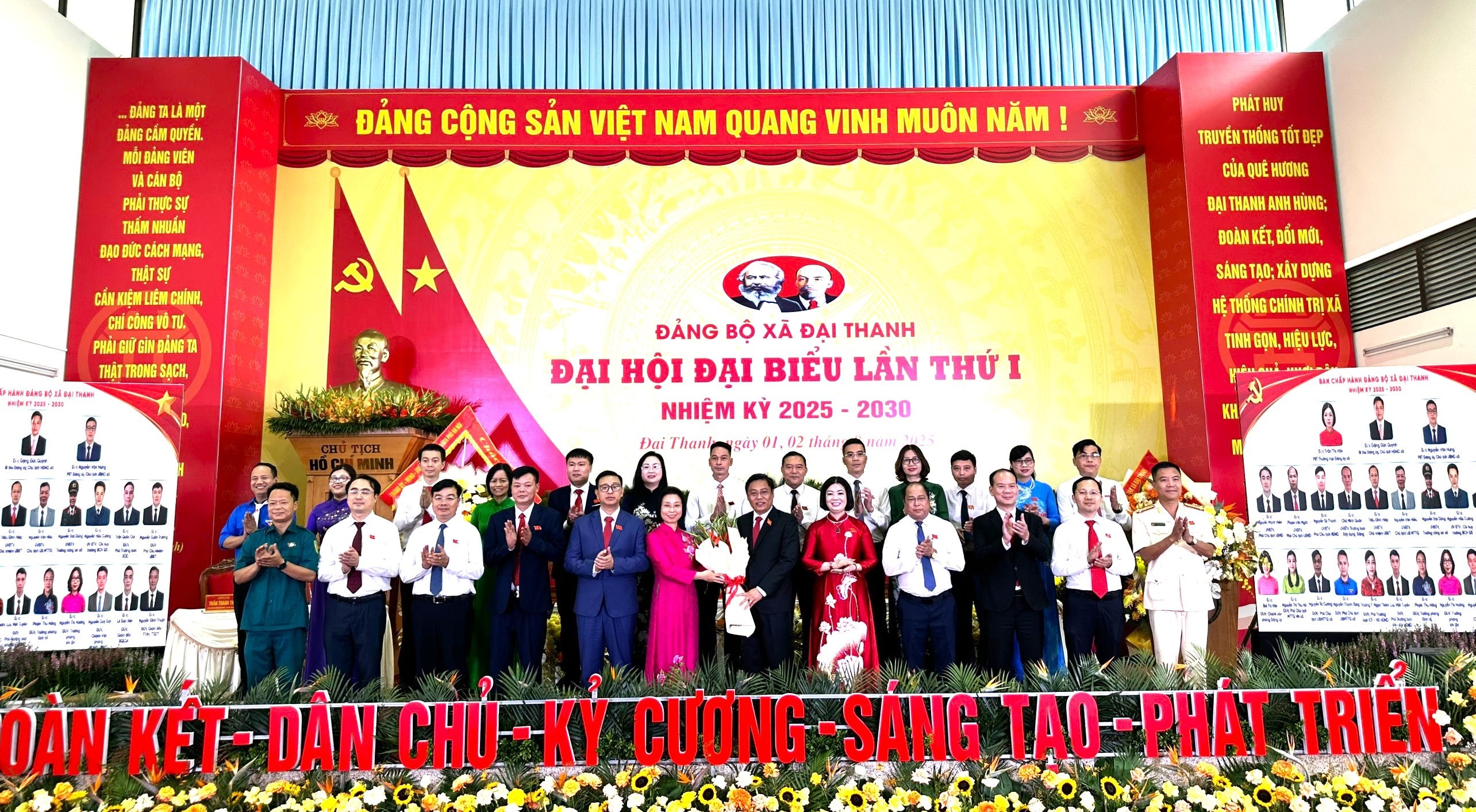Đại hội đại biểu Đảng bộ xã Đại Thanh lần thứ I: Khơi dậy khát vọng phát triển mạnh mẽ và bền vững