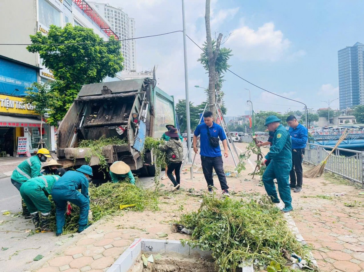 Sáng nay (2/8): Hà Nội đồng loạt ra quân tổng vệ sinh môi trường tại 126 xã, phường
