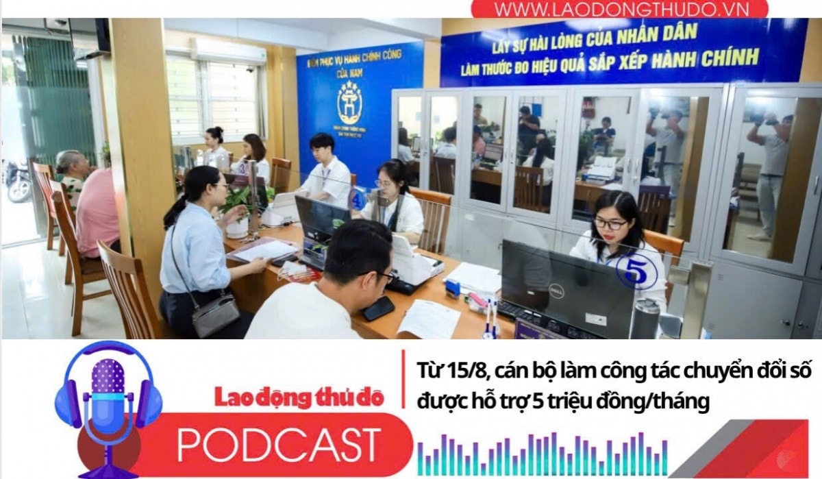Điểm những tin nổi bật tối ngày 3/8/2025: Từ 15/8, cán bộ làm công tác chuyển đổi số được hỗ trợ 5 triệu đồng/tháng
