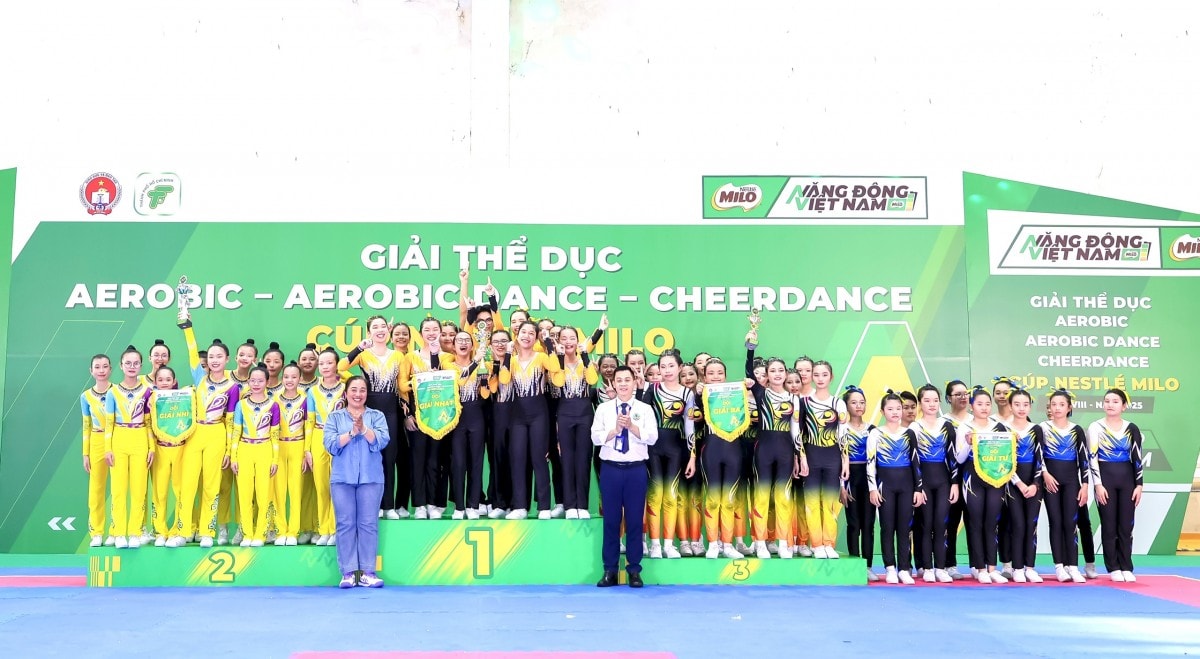 Sân chơi thể thao giúp các em học sinh tỏa sáng với bản lĩnh, đam mê và tinh thần đồng đội