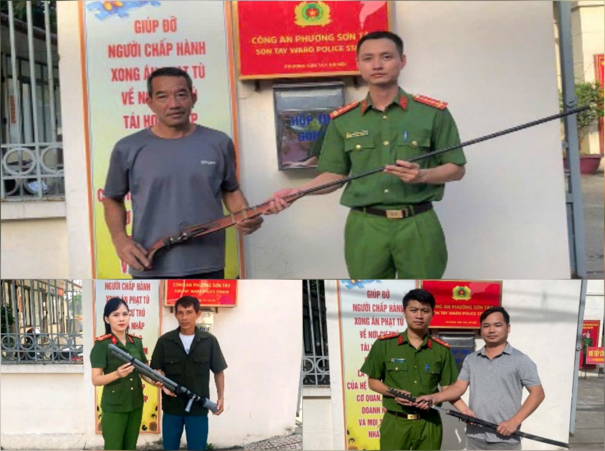 Công an Hà Nội đẩy mạnh tuyên truyền thu hồi vũ khí, vật liệu nổ, chủ động tạo thế trận an ninh từ cơ sở