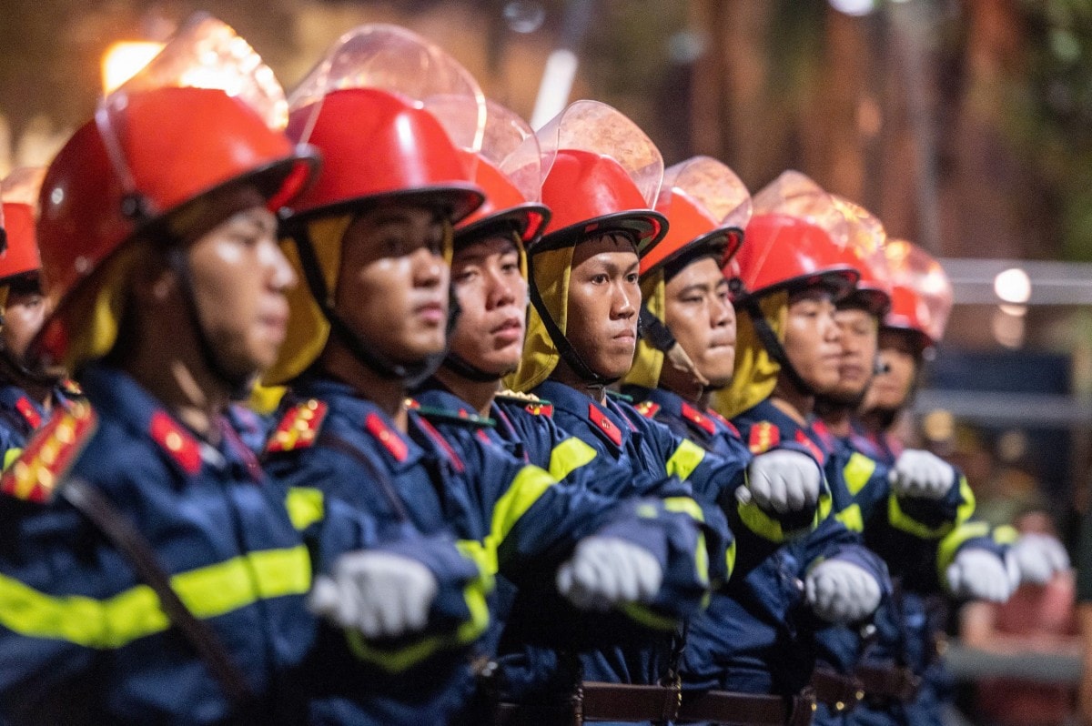 Công an Hà Nội tổng duyệt sự kiện trọng đại, khẳng định sức mạnh chính quy, tinh nhuệ