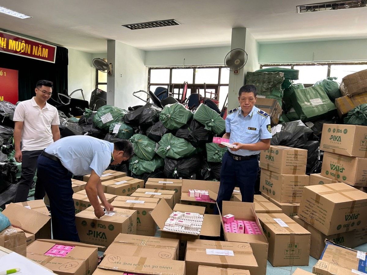 Xử phạt hơn 634 triệu đồng doanh nghiệp gia công sản phẩm giả nhãn hiệu Lacto Mason