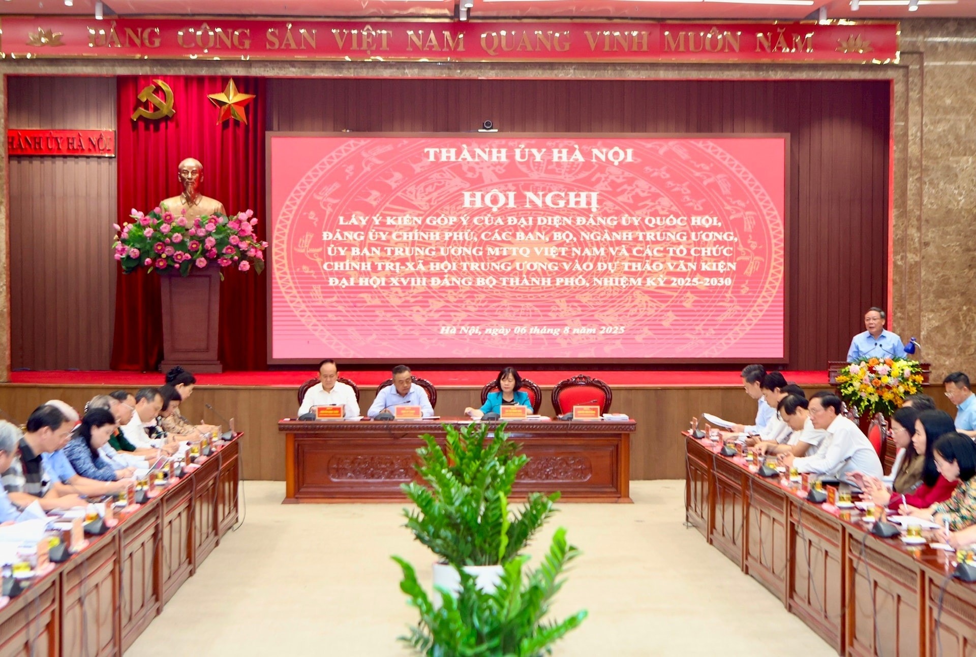 Thành lập Trung tâm Báo chí phục vụ Đại hội XVIII Đảng bộ thành phố Hà Nội