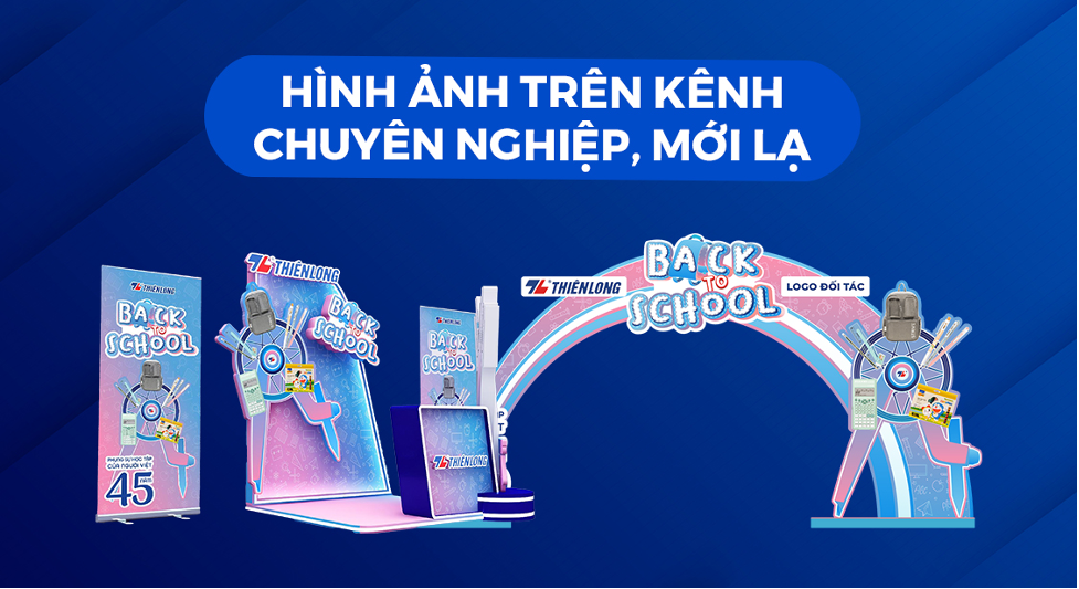 Thiên Long triển khai chuỗi hoạt động tương tác đa nền tảng, kết hợp công nghệ số và nội dung giáo dục gần gũi, tạo nên trải nghiệm học tập đầy cảm hứng. Với thông điệp mang ý nghĩa truyền cảm hứng để khơi dậy tinh thần tích cực cho một năm học mới bùng nổ, không chỉ khơi dậy tinh thần chủ động của học sinh mà còn kết nối phụ huynh, nhà trường và cộng đồng trong việc nuôi dưỡng đam mê học hỏi. 
