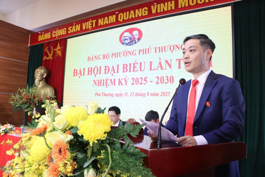 Đồng chí Nguyễn Quốc Hà, Bí thư Đảng uỷ xã Phú Thượng