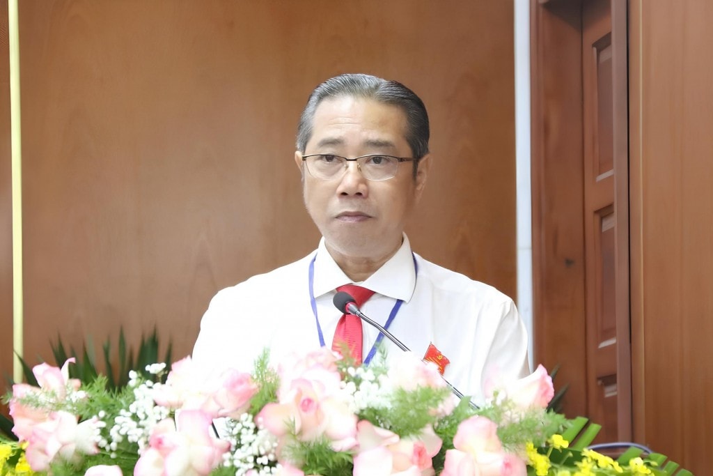 Bí thư Đảng ủy xã Bà Điểm Nguyễn Anh Tuấn