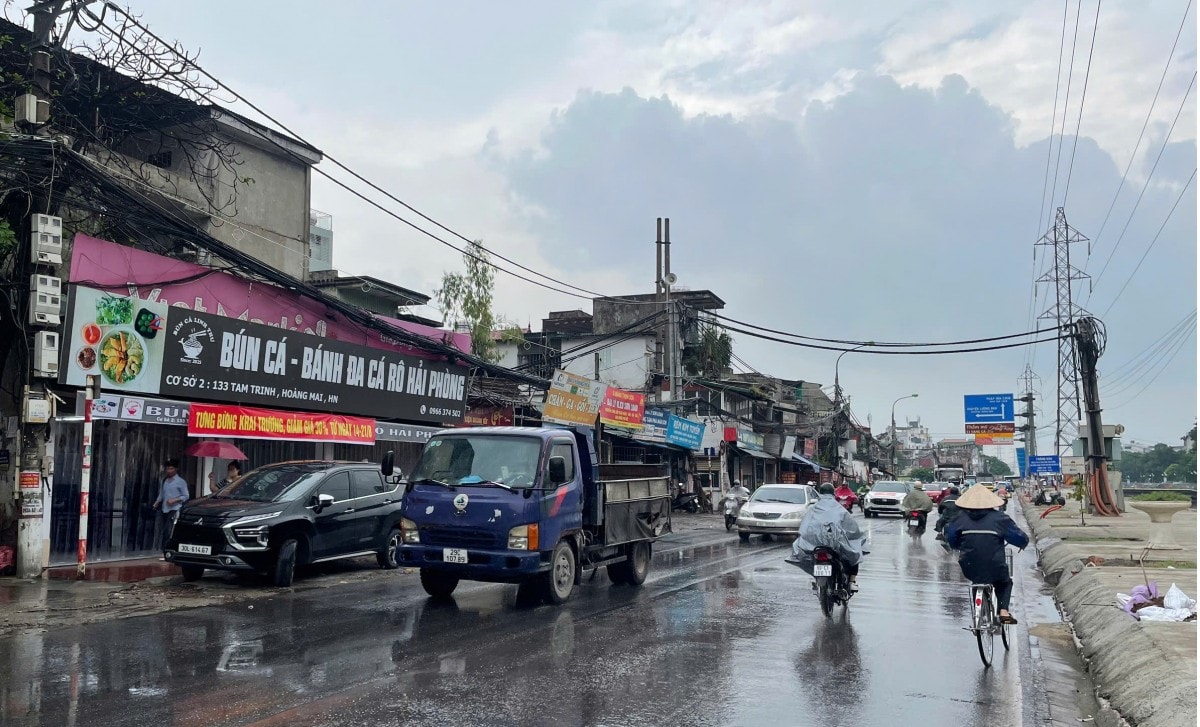 Dự án mở rộng đường Tam Trinh đình trệ Dự án mở rộng đường Tam Trinh đình trệ