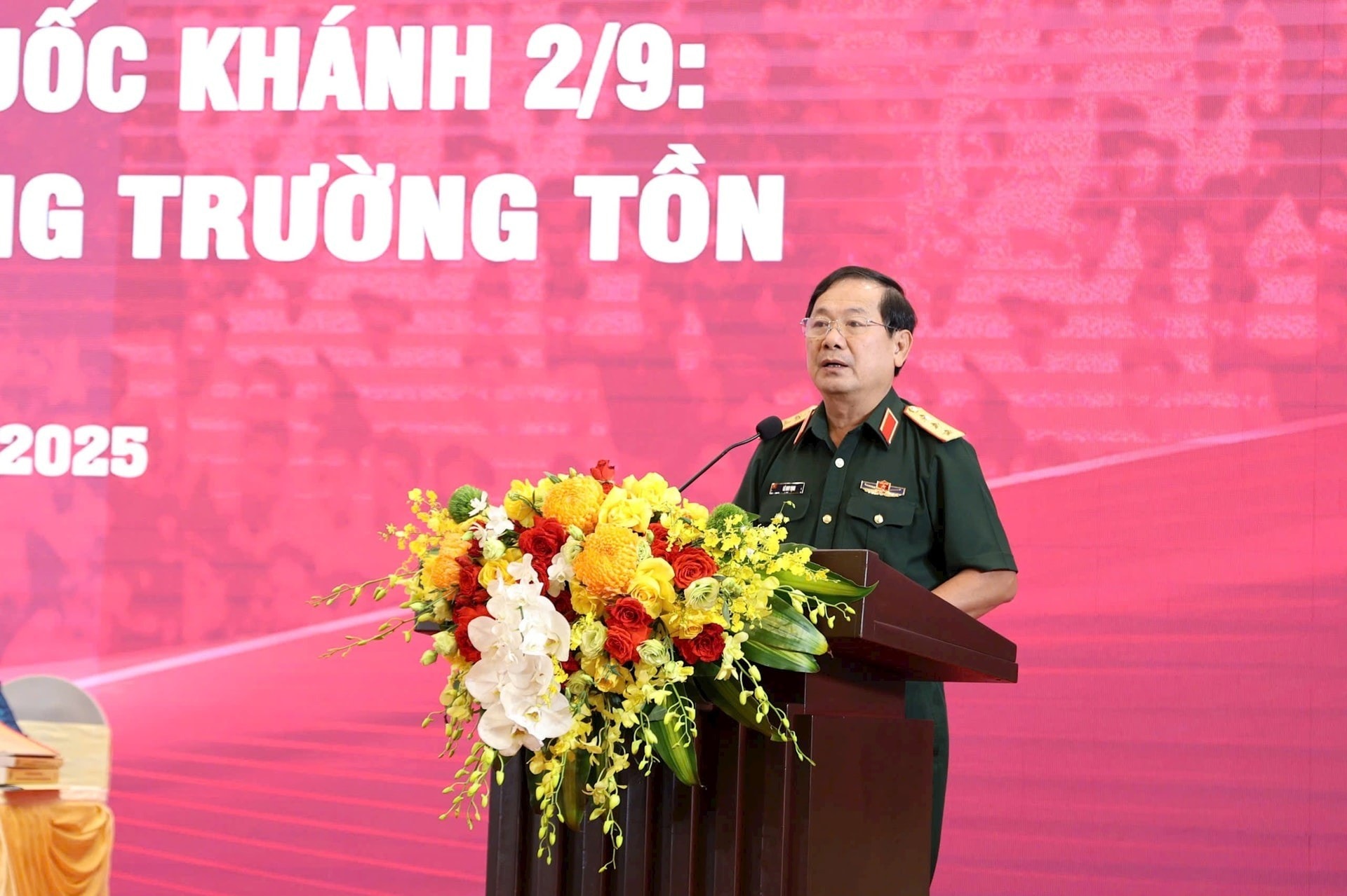 Thượng tướng, TS Lê Huy Vịnh, Ủy viên Trung ương Đảng, Thứ trưởng Bộ Quốc phòng. Ảnh: Viết Thành