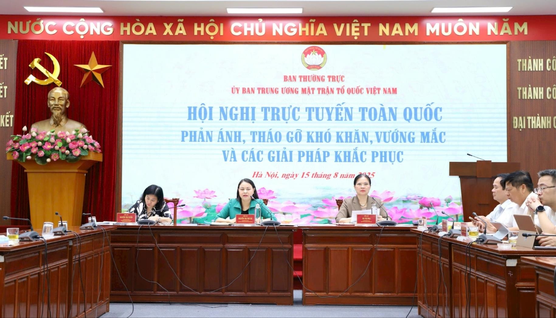 Sớm tháo gỡ khó khăn, vướng mắc để hệ thống Mặt trận hoạt động hiệu quả hơn nữa