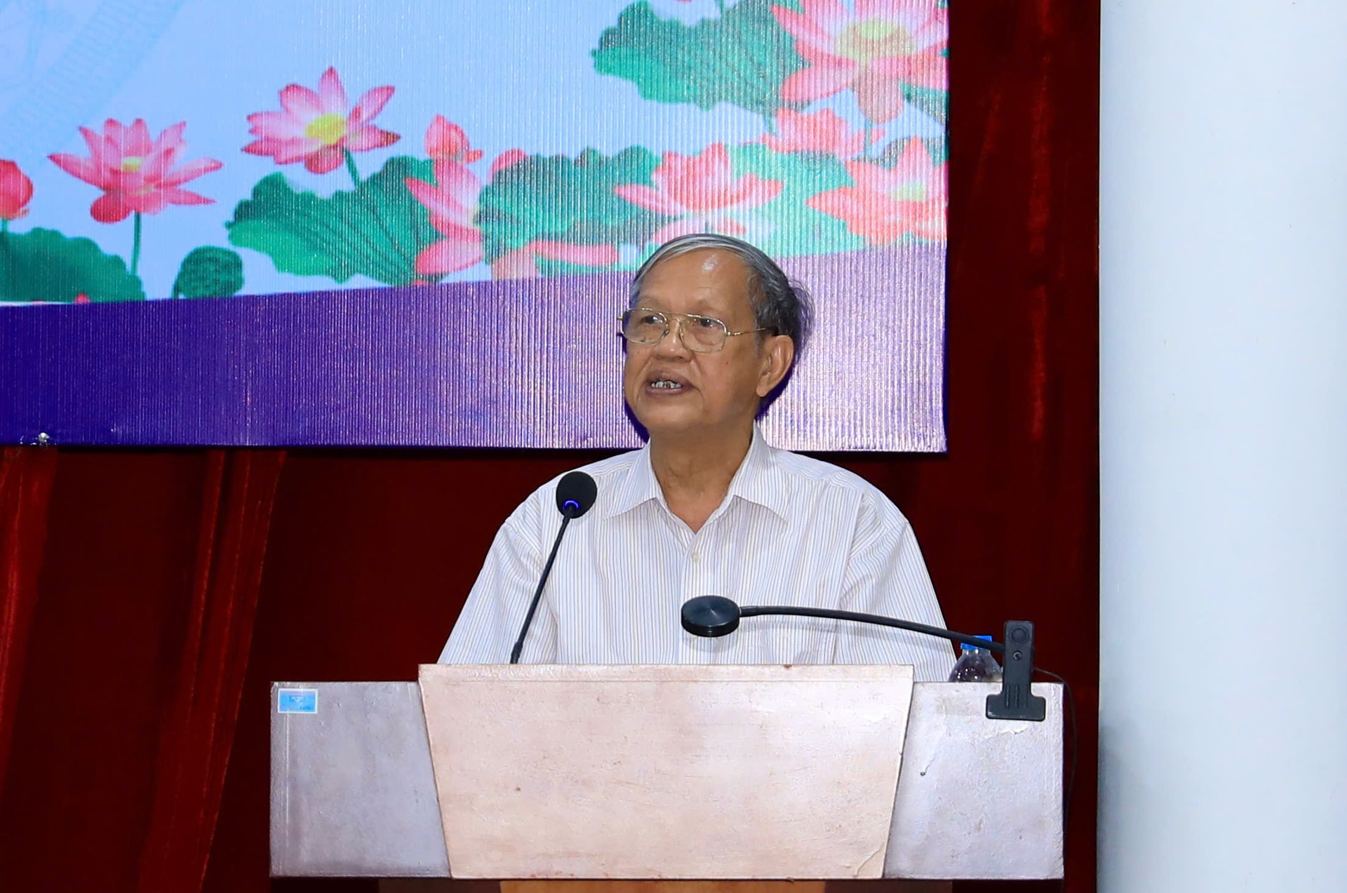 Nguyên Trưởng Ban Tổ chức Thành ủy Hà Nội Nguyễn Hữu Mão. Ảnh: Quang Thái 