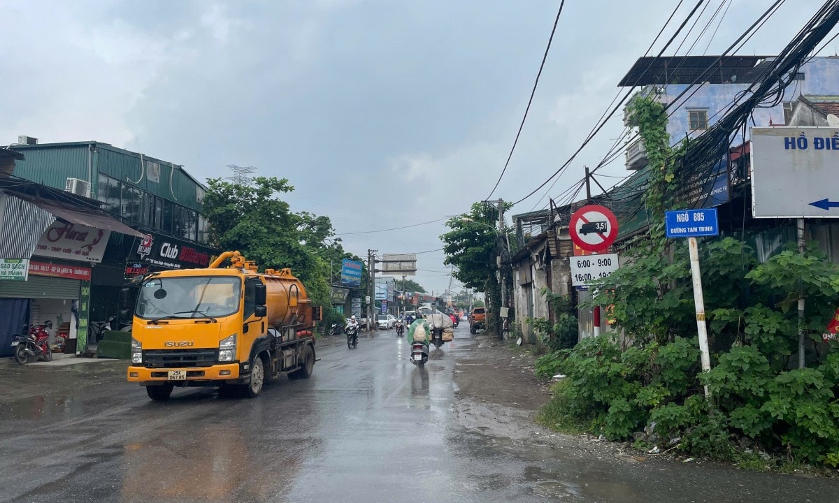 Tiến độ dự án đường Tam Trinh sau khi vận hành mô hình chính quyền mới