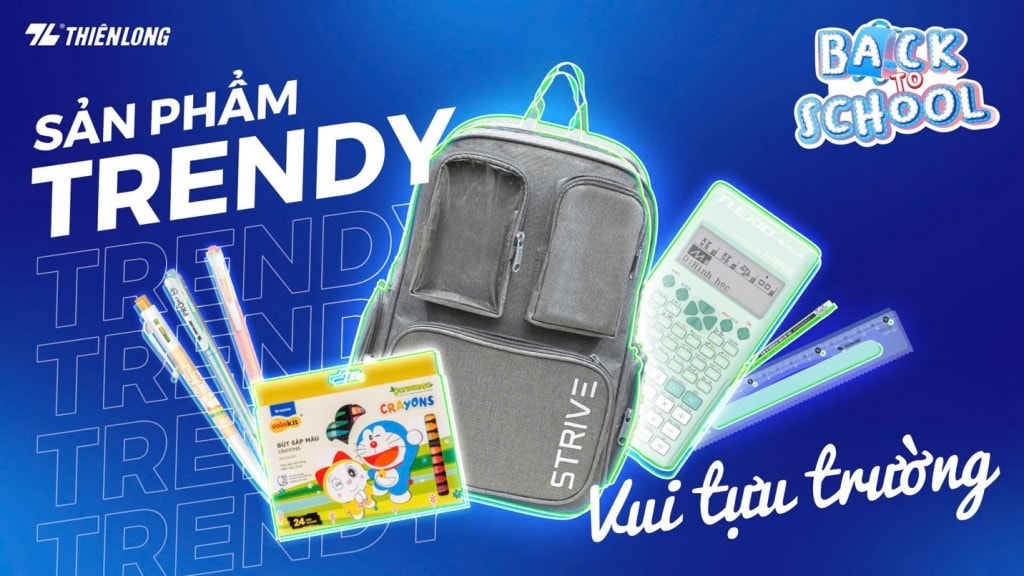 Cảm hứng học tập bắt đầu từ sản phẩm của Thiên Long 