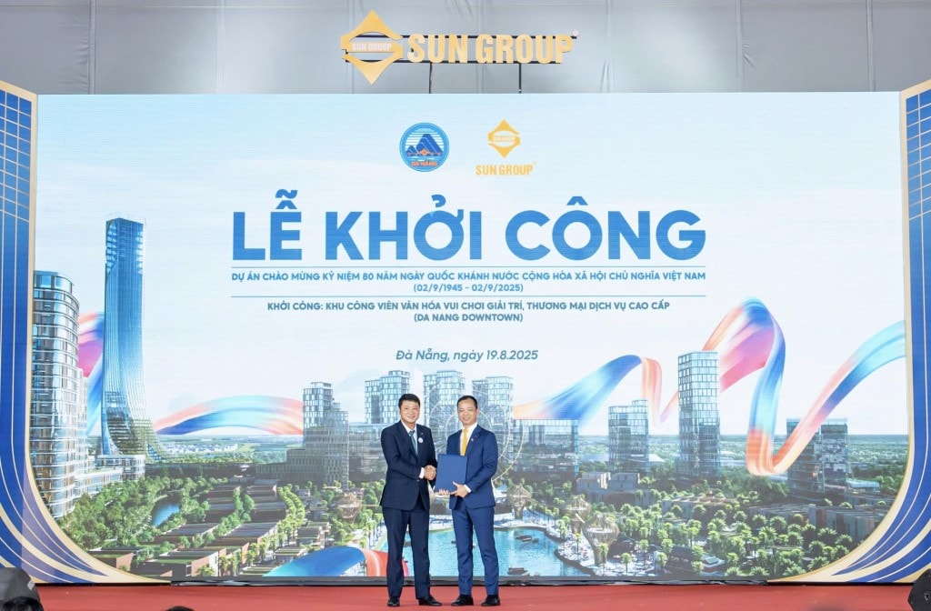 Tại sự kiện, Ngân hàng TMCP Đầu tư và Phát triển Việt Nam – BIDV đã trao bản cam kết cấp tín dụng với số tiền tối đa gần 67,7 nghìn tỷ đồng cho Tập đoàn Sun Group thực hiện dự án Da Nang Downtown.
