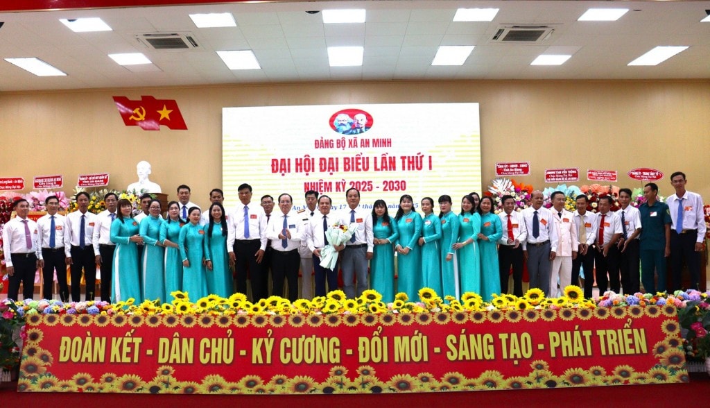 Ban Chấp hành Đảng bộ xã An Minh nhiệm kỳ 2025 – 2030 Ban Chấp hành Đảng bộ xã An Minh nhiệm kỳ 2025 – 2030
