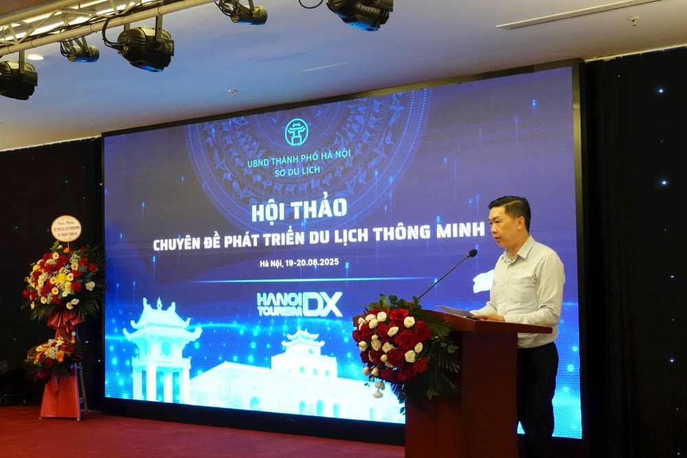 Ông Nguyễn Hữu Việt, Phó Giám đốc Trung tâm Thông tin và Xúc tiến du lịch Hà Nội