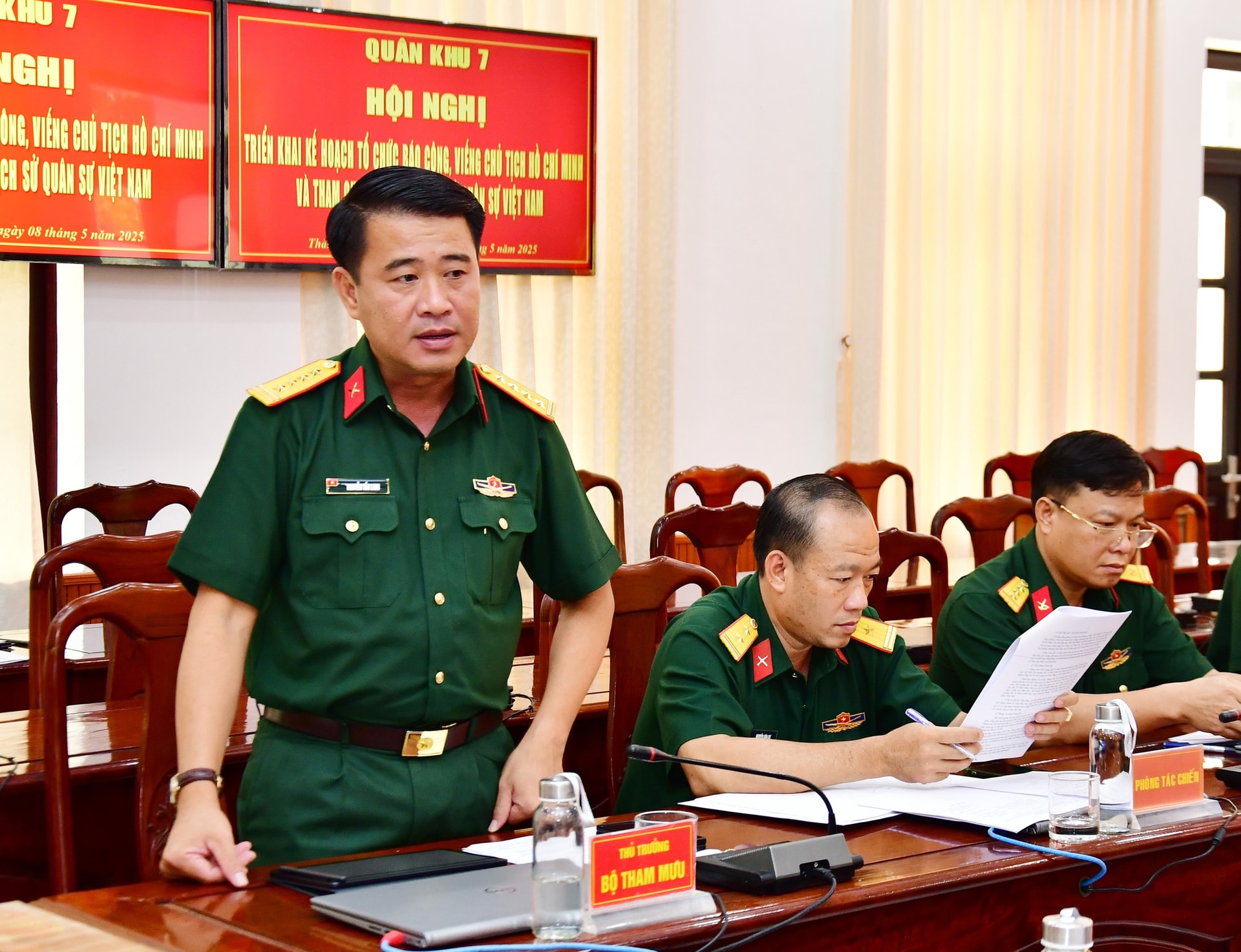 Bổ nhiệm Phó Tư lệnh Quân khu 7- Ảnh 1.