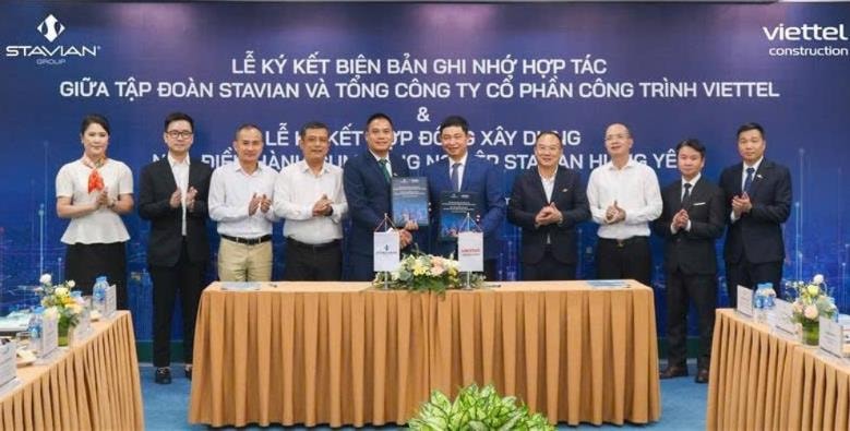 Stavian và Viettel Construction hợp tác thúc đẩy liên kết công nghiệp - hạ tầng