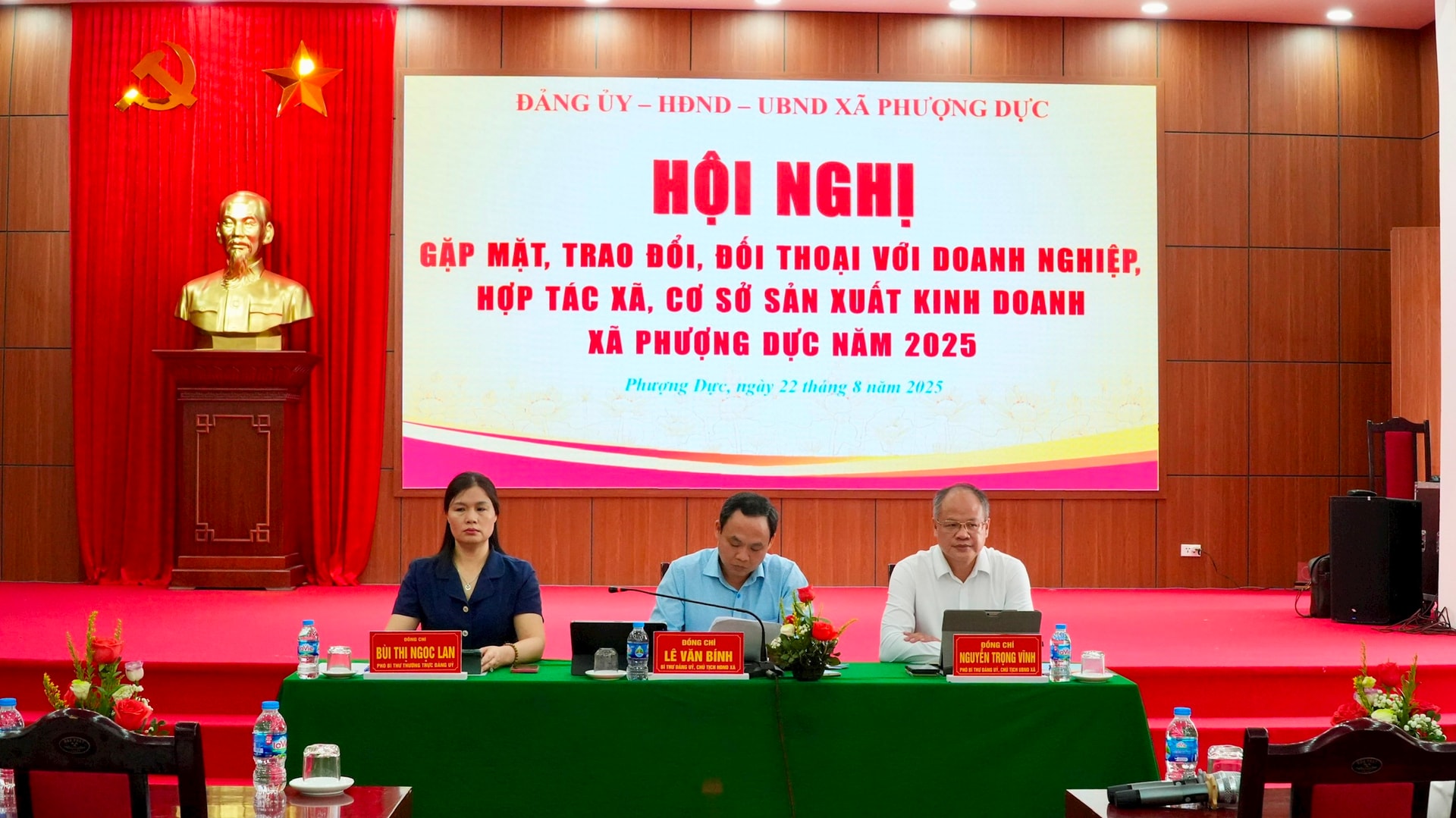Xã Phượng Dực: Đồng hành cùng doanh nghiệp, thúc đẩy phát triển kinh tế