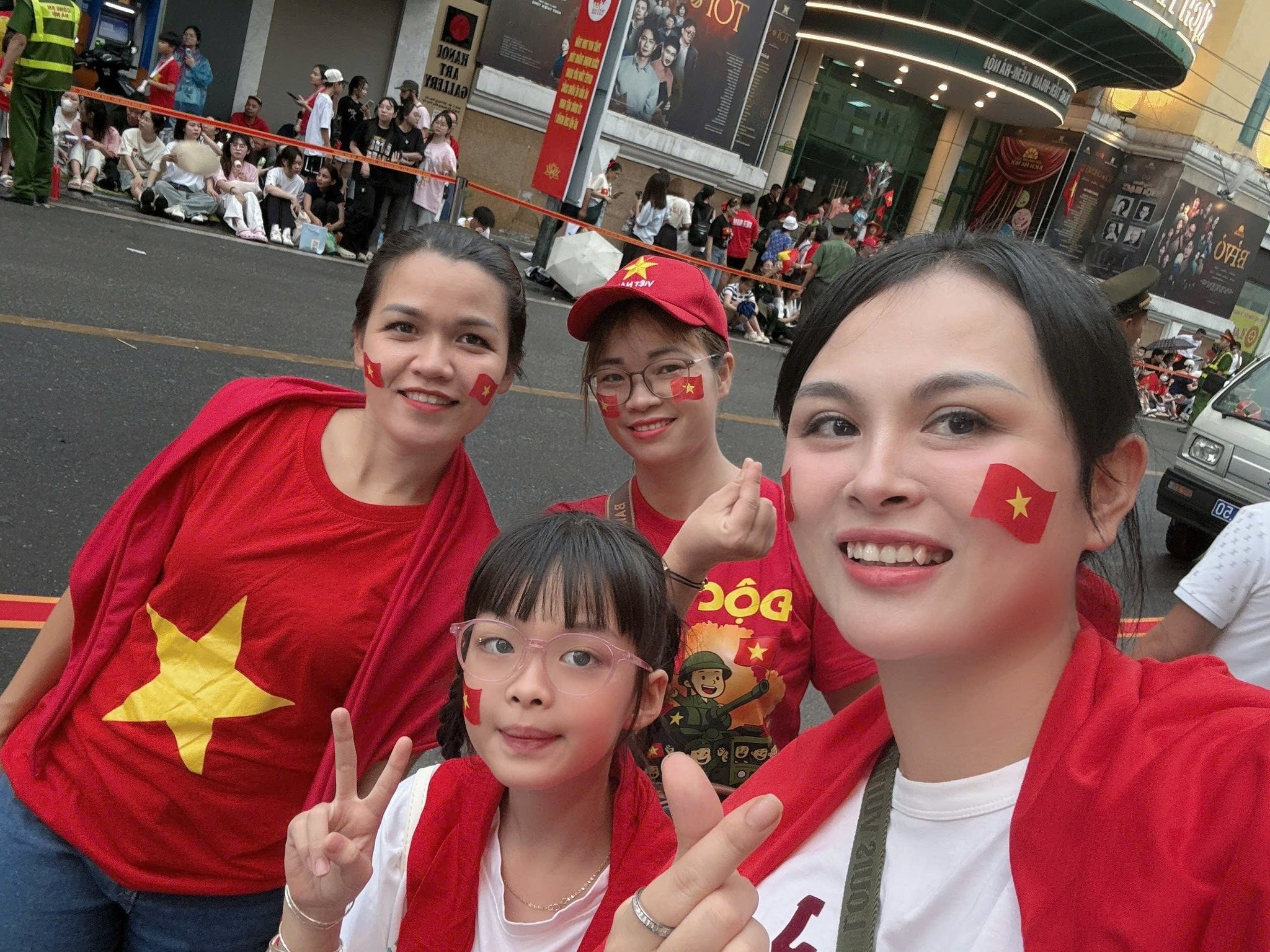 Hà Nội rộn ràng trước giờ tổng hợp luyện diễu binh diễu hành lần 2
