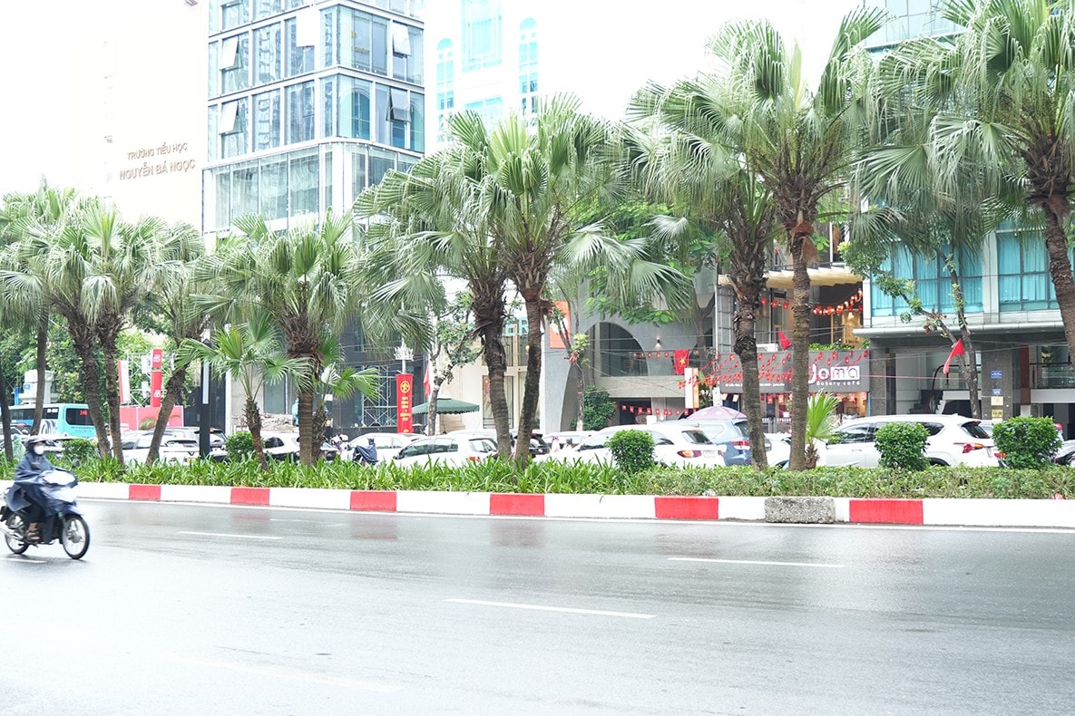 Tuyến đường Liễu Giai vào sáng 25/8