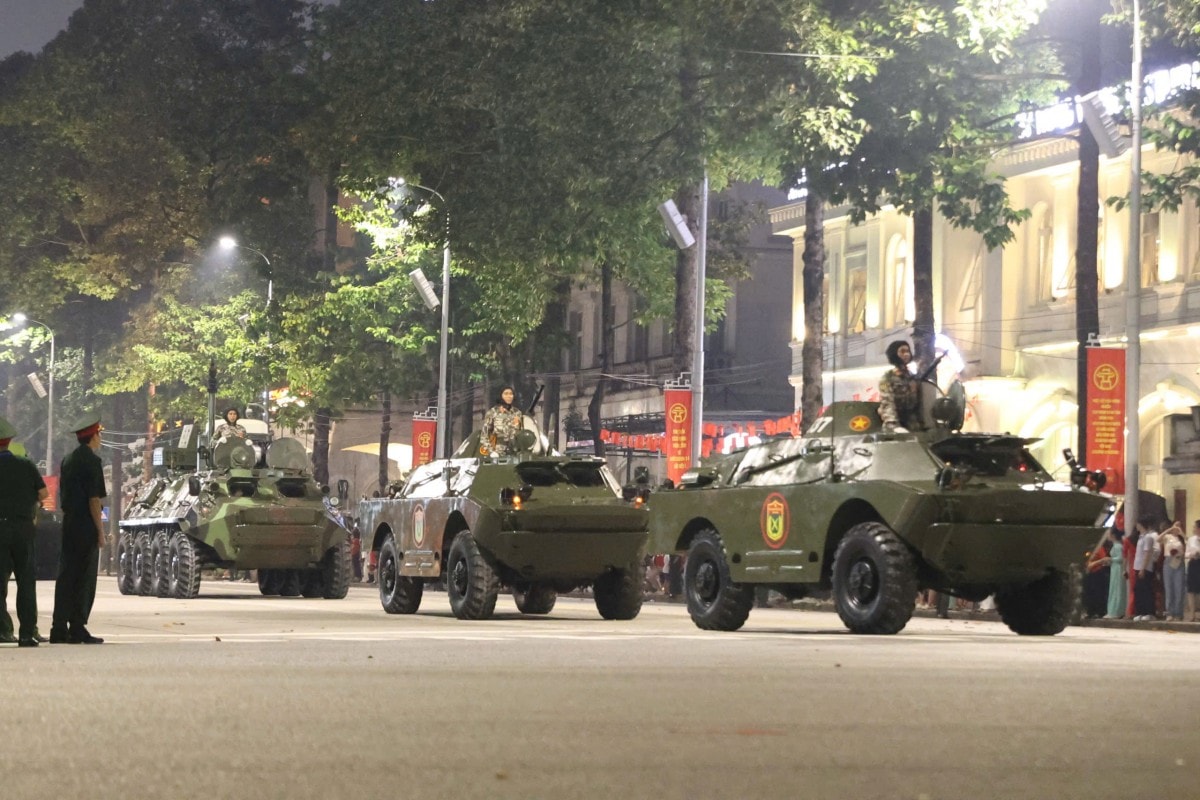 TRỰC TIẾP: Sơ duyệt cấp Nhà nước lễ diễu binh, diễu hành A80
