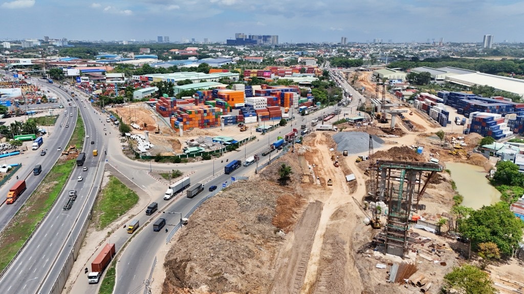 Dự án thành phần 1A, đoạn Tân Vạn - Nhơn Trạch giai đoạn 1 được xem là bước tiến quan trọng của dự án đường Vành đai 3 TP Hồ Chí Minh