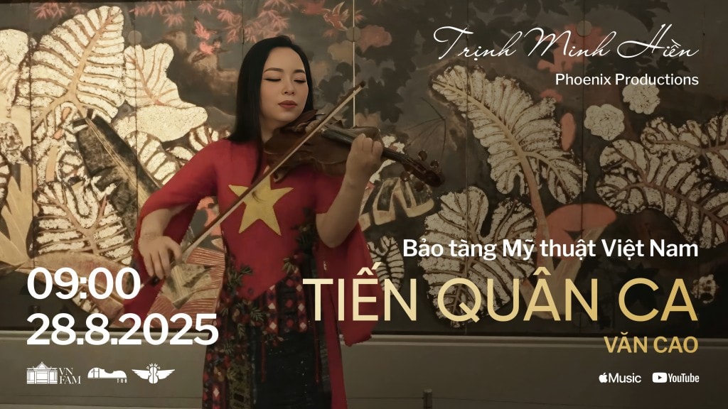 Nghệ sĩ Trịnh Minh Hiền trong album “Lấp lánh vàng sao”