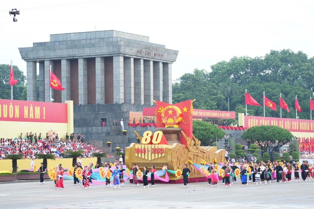Trọng thể Lễ diễu binh, diễu hành kỷ niệm 80 năm Quốc khánh 2/9