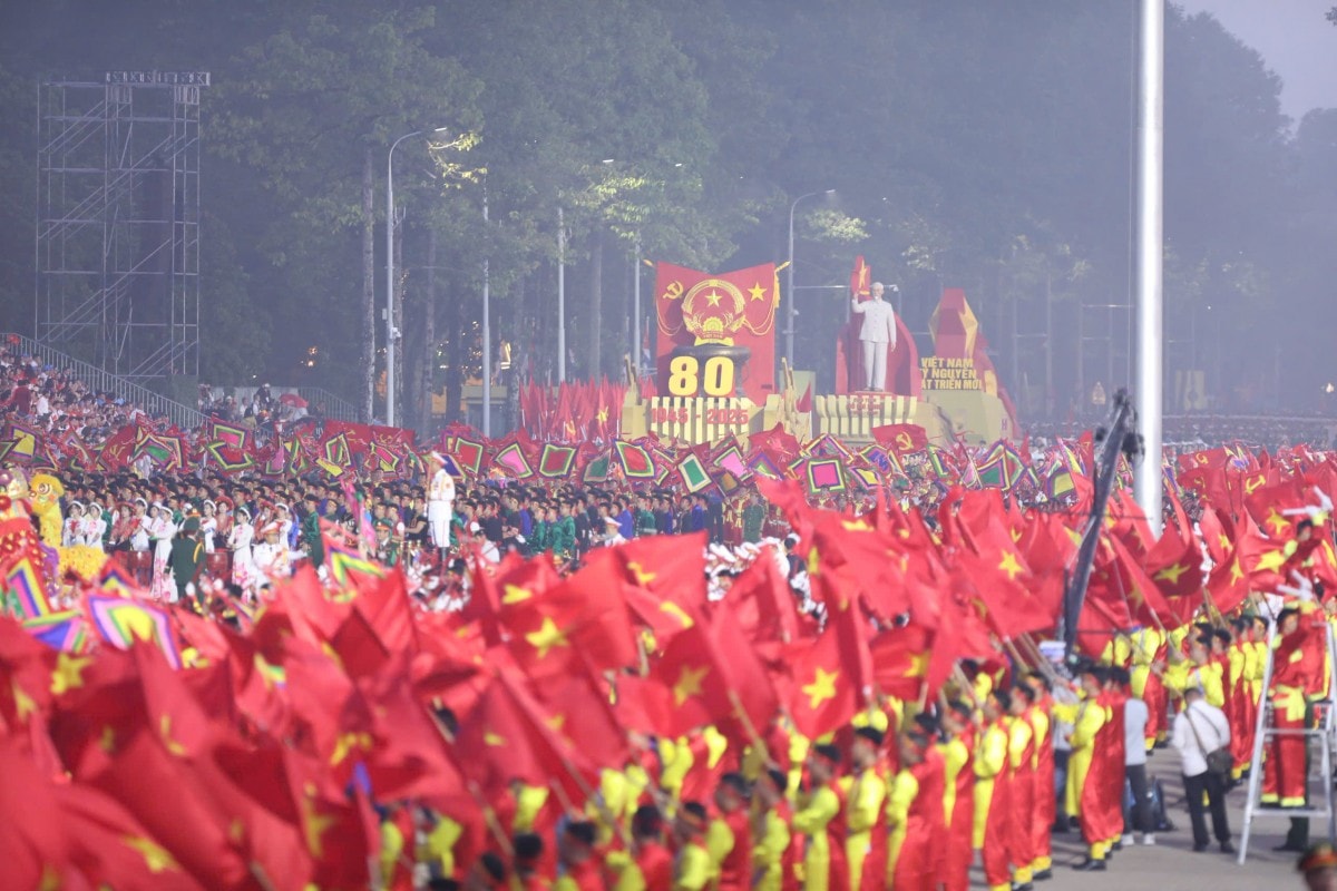 TRỰC TIẾP: Trọng thể Lễ kỷ niệm, diễu binh, diễu hành 80 năm Cách mạng tháng Tám và Quốc khánh 2/9