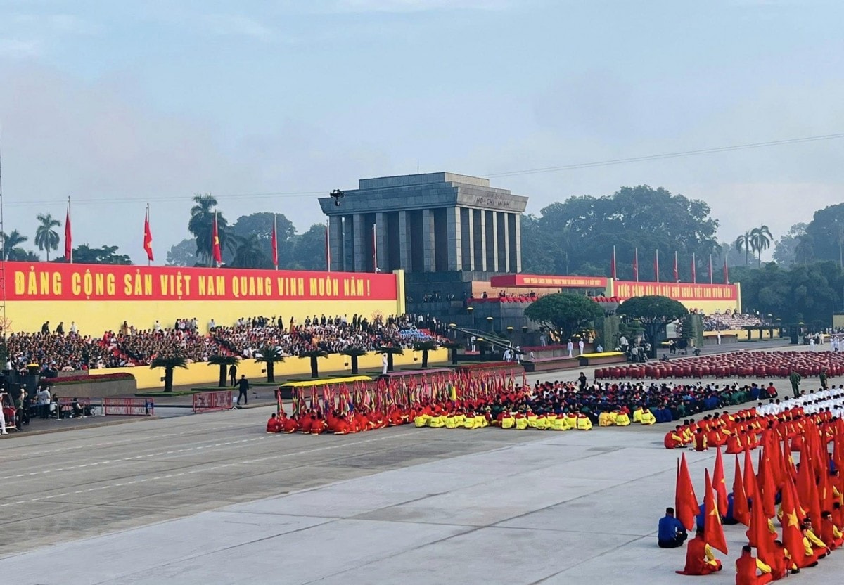 TRỰC TIẾP: Lễ kỷ niệm, diễu binh, diễu hành 80 năm Cách mạng tháng Tám và Quốc khánh 2/9