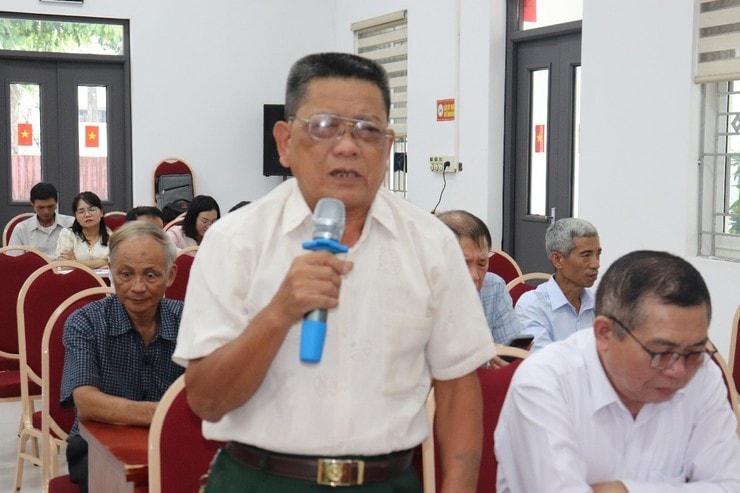 Hội nghị đóng góp ý kiến cho dự thảo Báo cáo chính trị trình Đại hội MTTQ Việt Nam xã Thuận An nhiệm kỳ 2025 -  2030