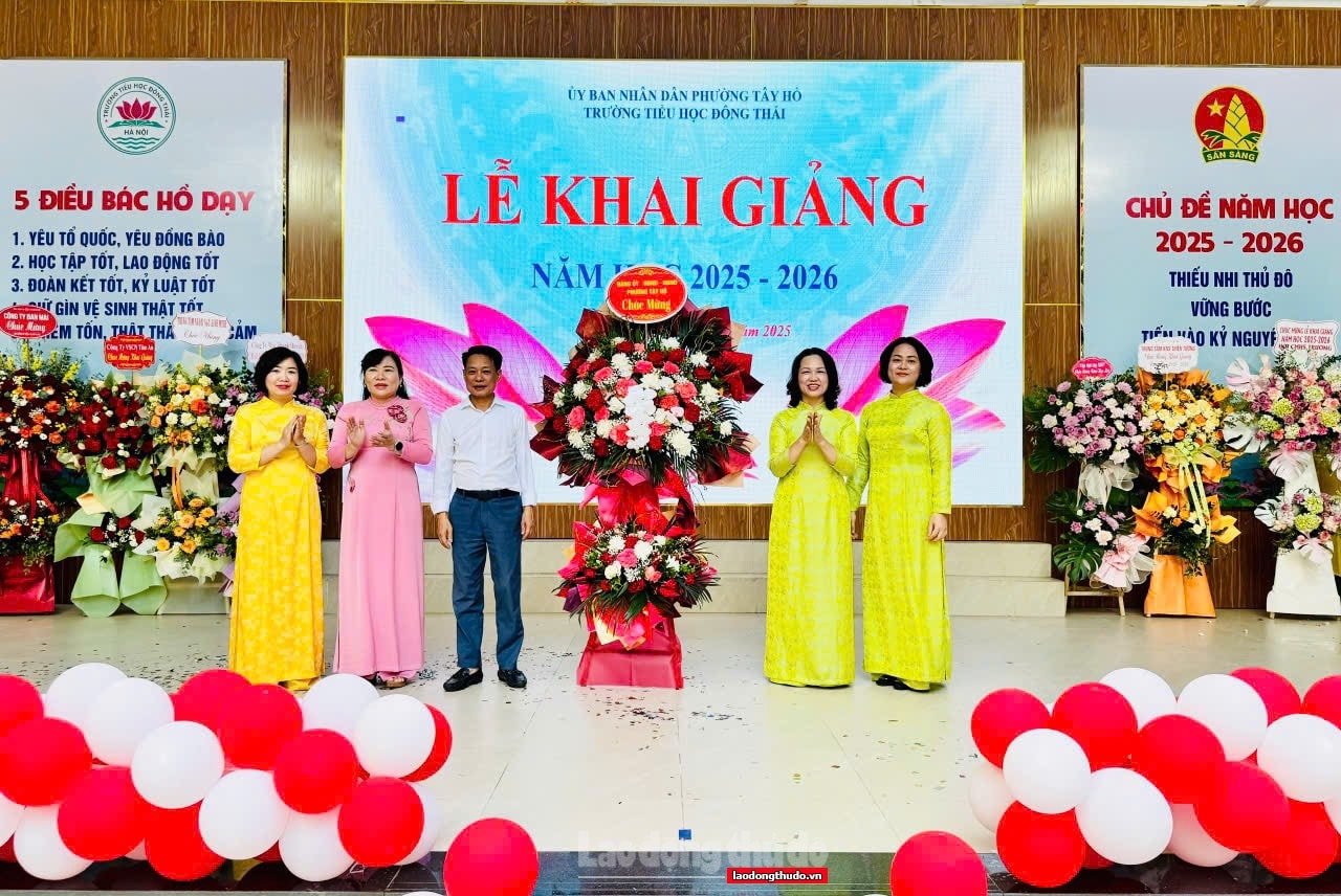 Học sinh Thủ đô háo hức đón Lễ khai giảng năm học mới