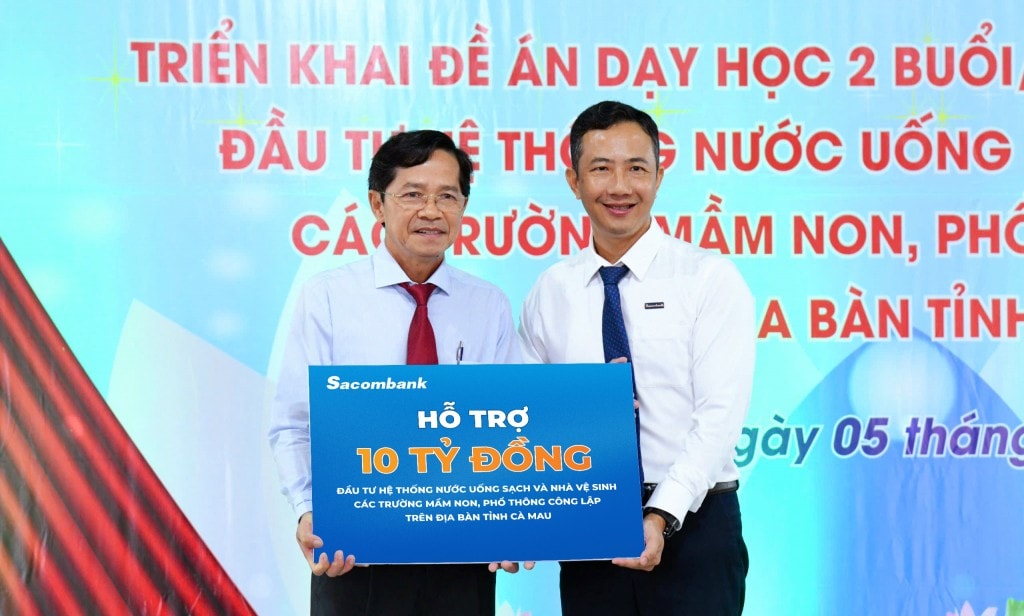 Sacombank ươm mầm cho những ước mơ