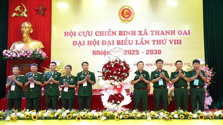 Hà Nội: Tổ chức thành công Đại hội điểm Hội Cựu chiến binh cấp xã, phường