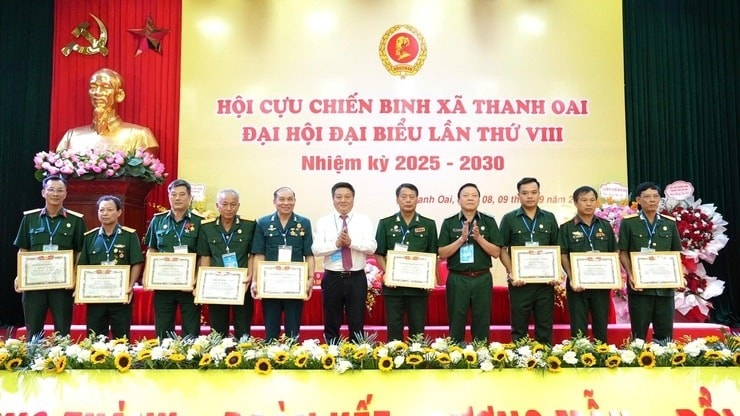 Hà Nội: Tổ chức thành công Đại hội điểm Hội Cựu chiến binh cấp xã, phường