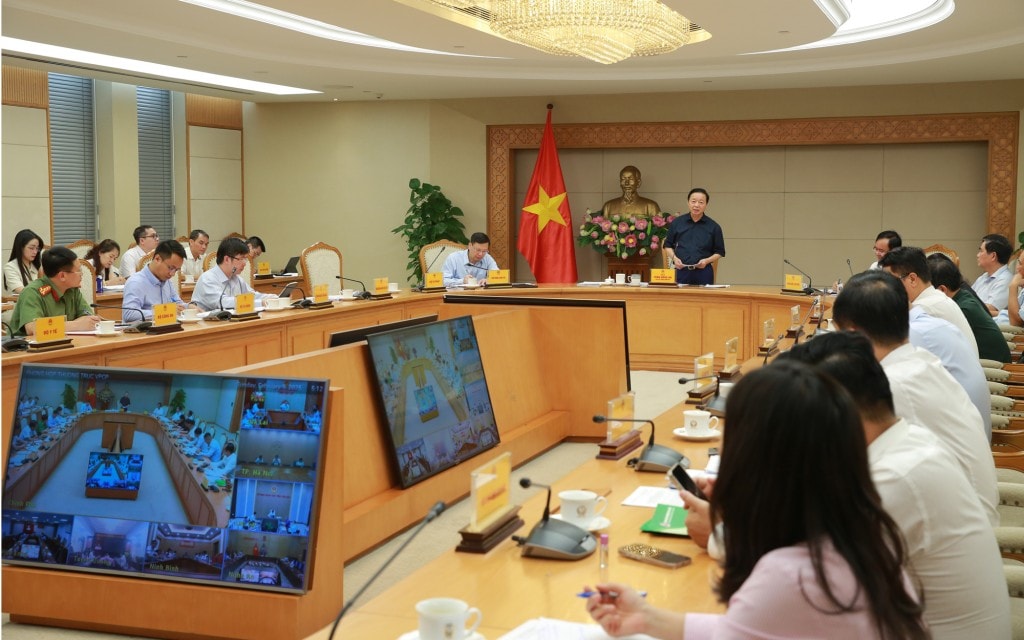 Phó Thủ tướng lưu ý sau khi sắp xếp, sáp nhập đơn vị hành chính cấp xã, nhiều địa phương cần sớm hoàn thiện quy hoạch đô thị, nông thôn và phân bổ nguồn lực hợp lý - Ảnh: VGP/Minh Khôi